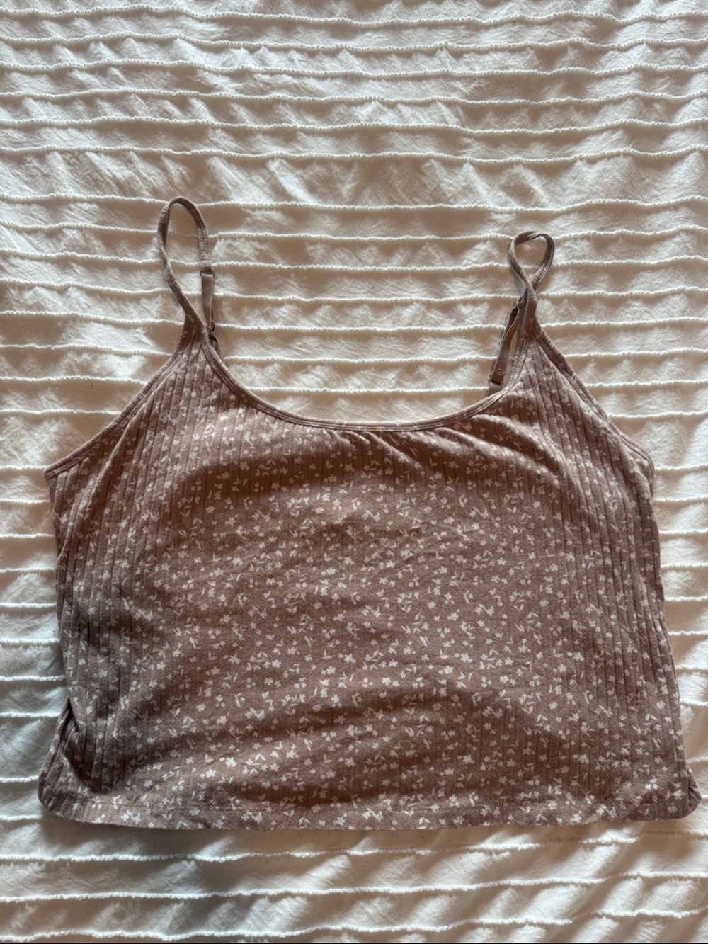 Old Navy Ribbed Cropped Tank
